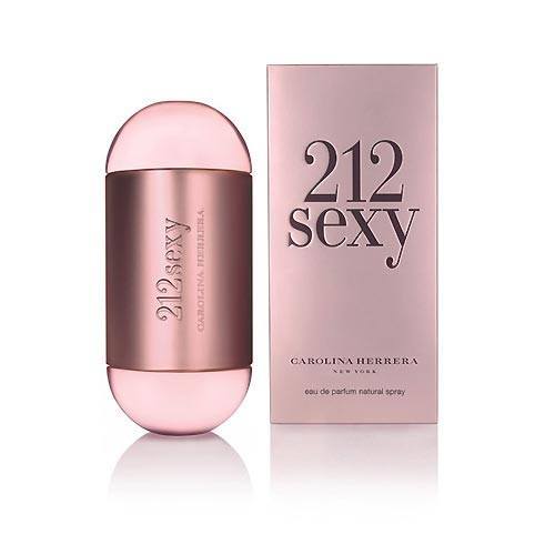 212 Sexy is an essence of the sensual feminity, charming, impressive, and irresistible. The mauve colored bottle with matte metallic cap symbolizes the harmony between passion and tenderness. The top unites freshness of bergamot with warm and exciting pink pepper. The heart reveals delicate gardenia and sharp geranium. The base is deep and balmy with a long and sensual trace of caramel, vanilla, sandalwood and mysterious musk. It was launched in 2005.
