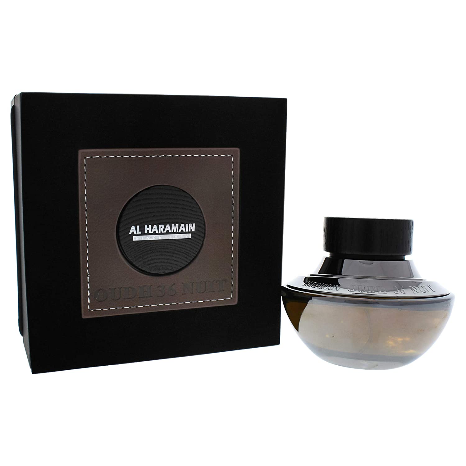 Oudh 36 Nuit Cologne by Al Haramain, In 2016, Oudh 36 Nuit debuted to consumer delight and critical acclaim. This Arabian-inspired fragrance is suitable for both men and women. With top notes of cedarwood, cardamom and geranium, the cologne offers a cozy, spicy aroma. Middle notes of rose, agarwood and saffron perfectly balance the woody, earthy tones found in this cologne. Meanwhile, foundational notes of musk, sandalwood and labdanum offer a strength without overpowering the delicate, warm nature of this fragrance. For both everyday wear and first impressions this warm cologne is a must-have.