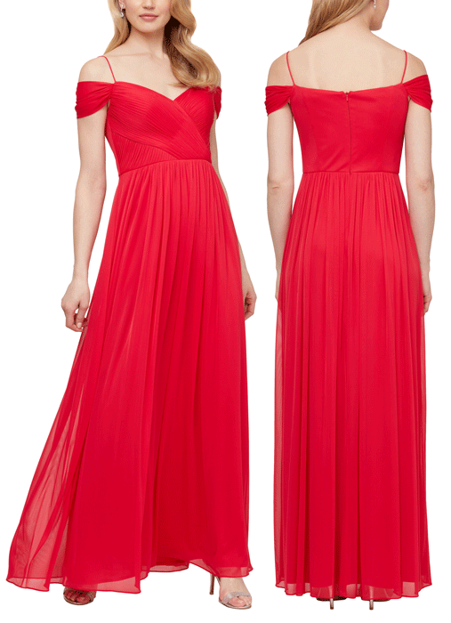 <p> </p> <p data-mce-fragment="1">This elegant long dress features an off shoulder sweetheart neckline. A-line dress <span data-mce-fragment="1">perfect for any special occasion.</span></p> <p data-mce-fragment="1"> </p> <p data-mce-fragment="1">Length : Full Length</p> <p data-mce-fragment="1">Color :<strong data-mce-fragment="1"><span data-mce-fragment="1"> </span></strong>Watermelon</p> <p data-mce-fragment="1">Size : 16</p> <p data-mce-fragment="1">Fully Lined</p> <p data-mce-fragment="1">Soft Cup Inserts</p> <p data-mce-fragment="1">Occasion : Formal, Wedding</p>