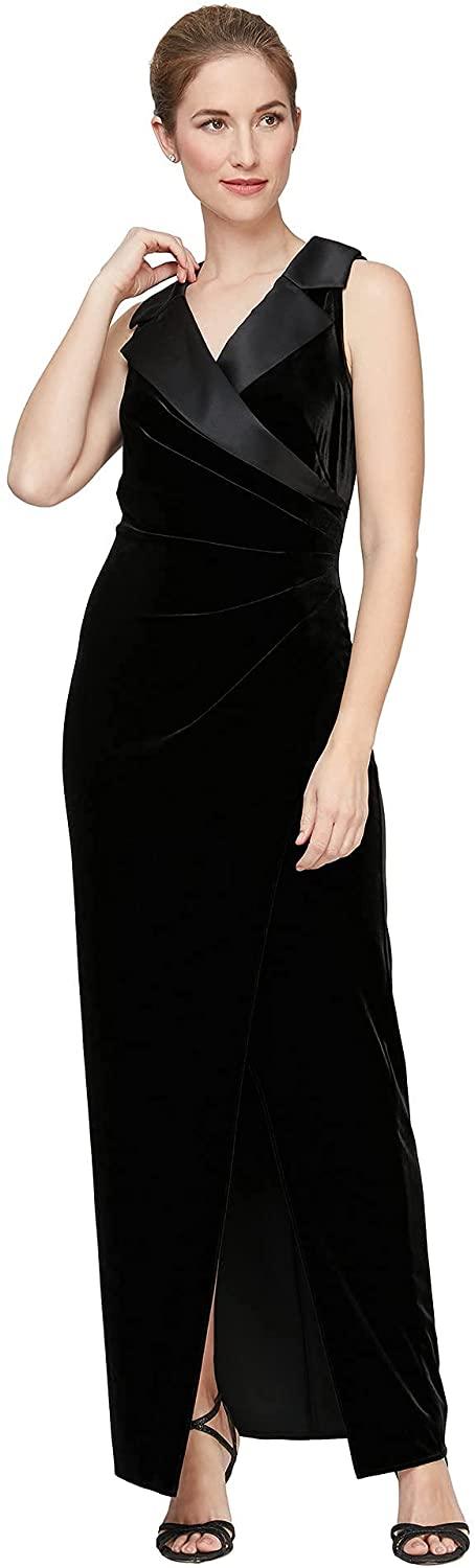  All Sale Items are Final Sale    <p> </p> <p><span>This elegant fitted long dress features a sleeveless v-neckline. Fit and flare silhouette perfect for any special occasion.</span></p> <p><br></p> <p><span>Length : Full Length</span></p> <p><span>Sleeve Style : Sleeveless</span></p> <p><span>Color : Black</span></p> <p><span>Size : 12</span></p> <p><span>Fully Lined</span></p> <p><span>Soft Cup Inserts</span></p> <p><span>Occasion : Formal, Mother of the Bride, Mother of the Groom, Church, Wedding Guests</span></p>