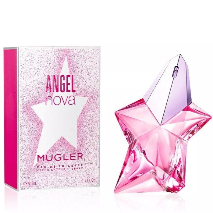 <span data-mce-fragment="1">ANGEL NOVA is the newest star in the MUGLER universe. ​An inspiring fragrance for a modern heroine, who makes her dreams a reality and reality a dream. ​It is a perfume for women of today who believe in themselves.​A lively and luminous breath, for an irresistible femininity that radiates with pleasure and confidence. With this new women's fragrance by Mugler, dreams burst with an infinite brightness and freshness.​A Floral Fruity Citrus Eau de Toilette.​</span>