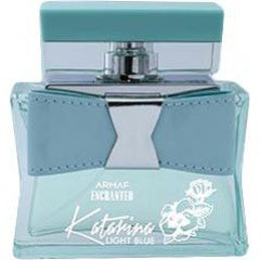 Armaf Enchanted Katarina Light Blue the scent opens with refreshing notes of bergamot and mandarin and orange intertwined with jasmine and tuberose. The base consists of vanilla with trails of cashmeran.

Brand : Armaf

By sterling perfumes

Fragrance Perfume : Katarina Light Blue

Fragrance : Mandarin, Orange, Bergamot, Heliotrope, Tuberose, Jasmine, Cashmeran, Vanilla.

Gender : Women