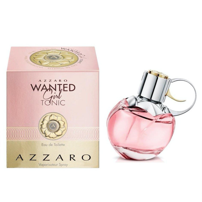 <p class="c-m-v-1" data-auto="product-description" data-mce-fragment="1" itemprop="description">Unleash the feminine notes of this floral fruity Azzaro Wanted perfume for a sun-drenched feel. This addictive women's fragrance exudes confidence and casual elegance at all times.</p>
<ul class="" data-auto="product-description-bullets" data-mce-fragment="1">
<li data-mce-fragment="1">Top Note: Bright Ginger</li>
<li data-mce-fragment="1">Middle Note: Vibrant Acai Berry</li>
<li data-mce-fragment="1">Bottom Note: Woody Bamboo</li>
</ul>