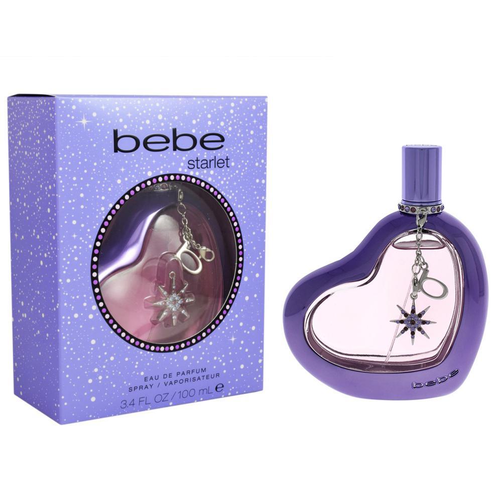 <p>Bebe Starlet Perfume by Bebe, After putting on a sexy, sensual dress, complete your ensemble with Bebe Starlet perfume . This fragrance contains many sweet notes. It opens with the scents of tuberose, sweet pea and mango. The heart contains rose and black jasmine. Finally, the fragrance closes out with notes of golden cedar, musk and sandalwood.</p>