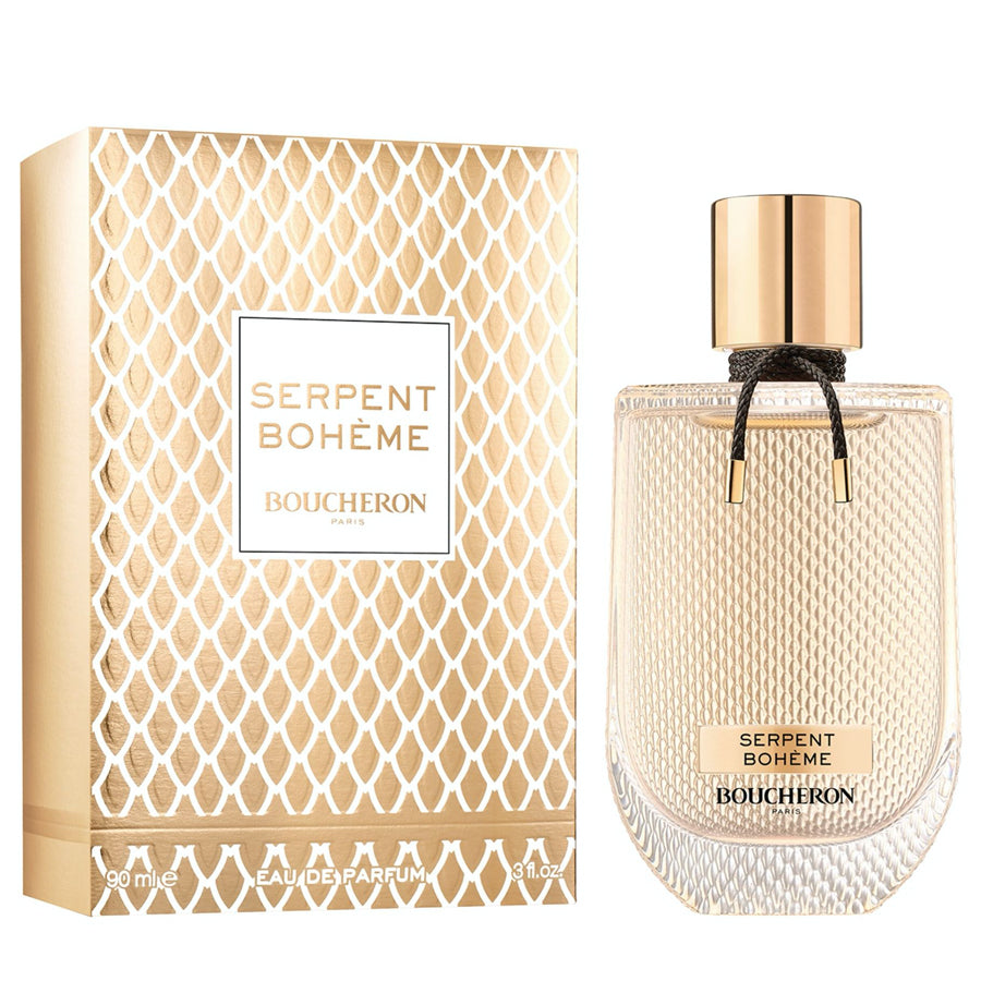 <p><meta charset="UTF-8">Serpent Bohème by Boucheron is a Chypre Floral fragrance for women. This is a new fragrance. Serpent Bohème was launched in 2020. The nose behind this fragrance is Anne Flipo. Top notes are Mandarin Orange and Black Currant; middle notes are Turkish Rose, Jasmine Sambac and Desert Rose; base notes are White Musk, Patchouli, Labdanum and Sandalwood.</p>
<p><span>Top notes: mandarin, black currant</span><br><span>Heart: Turkish rose, sambac jasmine, desert rose</span><br><span>Base: labdanum, patchouli, white musk, sandalwood</span></p>