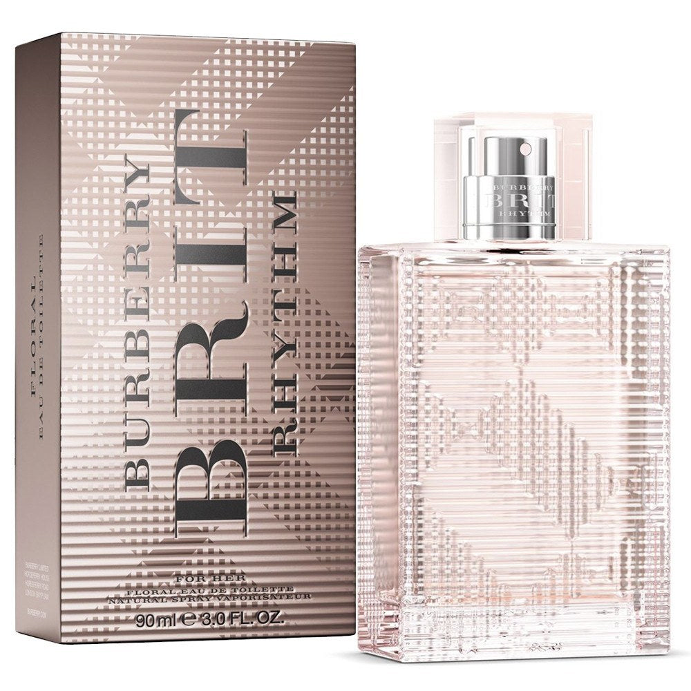 Burberry introduced the fragrant pair inspired by the British rock scene; Brit Rhythm for Him was launched first in September 2013., followed by the feminine edition Brit Rhythm for Her in 2014. In February 2015, new flankers of the fragrances are coming out - Brit Rhythm for Him Intense and Brit Rhythm for Her Floral.<br><br>Brit Rhythm for Him Intense is announced as a more masculine edition with reinforced leather accents. It opens with accords of sage, pepper, wormwood, peppermint and caraway. The heart includes intense notes of patchouli, amber and leather, placed on the woody base of guaiac wood, tonka and cashmere. It is available as 90 ml Eau de Toilette Intense.