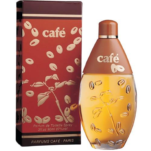 Cafe by Cafe Parfums is an oriental fragrance for women. Cafe was launched in 1978. The nose behind this fragrance is Jean-Jacques Diener. The fragrance features rosemary, spices, lime, patchouli and vetiver.