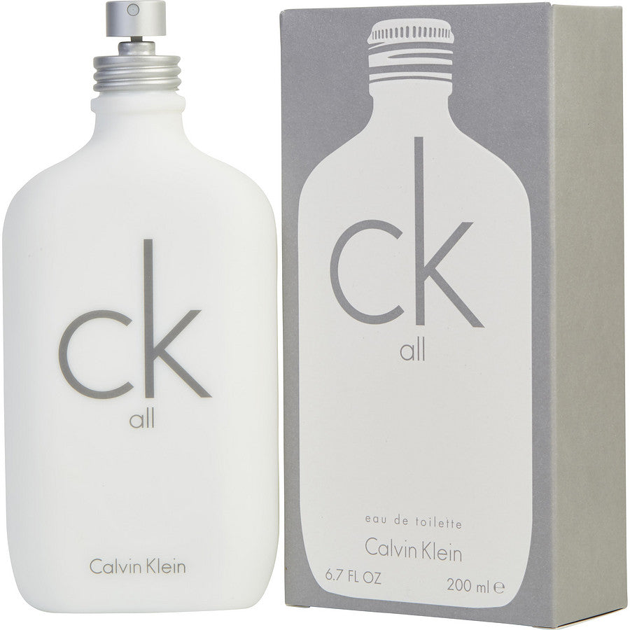 Calvin Klein continues its tradition of fresh unisex fragrances with CK All, the new edition which comes out in February 2017. CK All is not a limited edition and is the third pillar version, after the legendary fragrances of CK One from 1994 and CK Be from 1996. The slogan line reads: "Be One. Be All. Just Be. "

CK All is a refreshing composition that opens with citrus notes including mandarin. The heart of the perfume includes citrus blossom and the Paradisone molecule, an intensified version of the Hedione molecule with the scent of jasmine. The base is warm and oriental, adding a touch of amber.