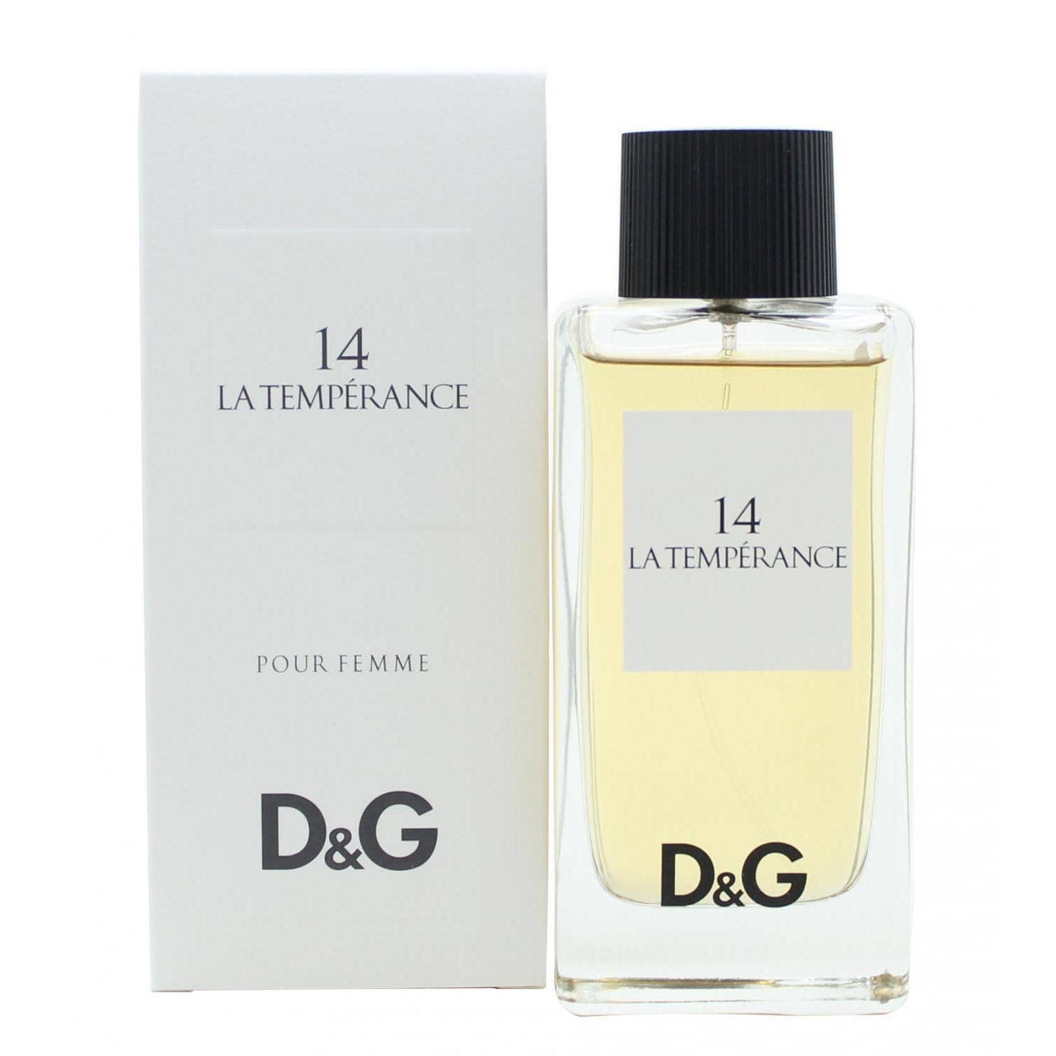 La Temperance 14 by Dolce &amp; Gabbana Perfume. Fall under the spell of La Temperance 14, a captivating women's fragrance with the cachet of Dolce &amp; Gabanna and a unique source of inspiration. A deck of tarot cards provides a reference for entries in the D &amp; G Anthology series. Temperance is represented by the spellbinding 2009 release from the luxury Italian label, La Temperance 14. Its subtle seduction is achieved by accenting a romantic bouquet of rose, hibiscus and iris with musky ambrette and rosy pink pepper.