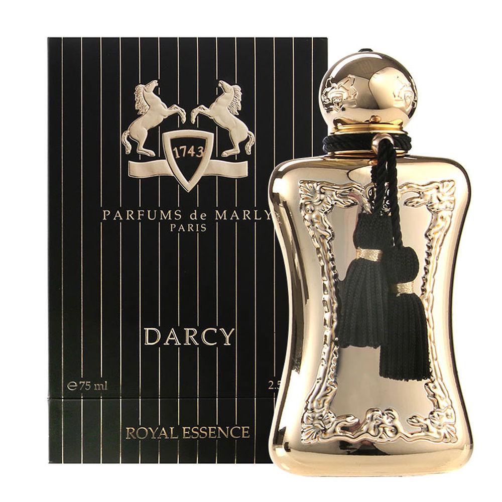 <p><span>LIMIT 1 PER CUSTOMER</span></p>
<p>Darcy Perfume by Parfums De Marly, Dare, by Quintessence, is a floral-fruity fragrance for women who know that the quiet ones don‰۪t make history . This refreshing scent has a moderate sillage that is perfect for those days when you need an additional spark of energy to take on the world. Apply it before heading into the office or leaving for a night on the town and give your step a bounce that stays with you well past quitting time. A quick spritz of this long-lasting scent ensures you carry the energy of a warm summer day with you no matter where your daily adventures take you. The elegantly simple fragrance notes of this enticing scent are citruses, floral notes and green notes.</p>