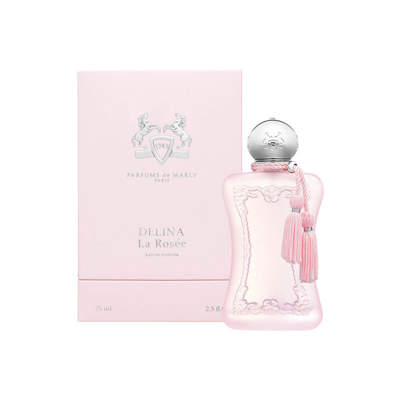 <p><span data-mce-fragment="1">LIMIT 1 PER CUSTOMER</span></p>
<p><span data-mce-fragment="1"><meta charset="utf-8">The latest instalment from Parfums de Marly, Delina La Rosée is a contemporary ode to nature. Inspired by young French ladies soaking their handk<span class="yZlgBd" data-mce-fragment="1">erchiefs in dew to moisturise their faces in the 18th century, the eau de parfum is poured into a frosted glass bottle and whipped up with notes of Italian bergamot, Turkish rose essence and Haitian vetiver.</span><br><br>A poetic bouquet built of Turkish rose and transparent flowers, with an opening of pear, and a subtle base of softwood and white musk.</span><br data-mce-fragment="1"><br data-mce-fragment="1"><b data-mce-fragment="1">Top Notes:<span data-mce-fragment="1"> </span></b><span data-mce-fragment="1">Lychee, Pear, Bergamot Essence</span><br data-mce-fragment="1"><b data-mce-fragment="1">Heart Notes:</b><span data-mce-fragment="1"> Turkish Rose, Peony, Transparent flowers</span><br data-mce-fragment="1"><b data-mce-fragment="1">Base Notes:</b><span data-mce-fragment="1"> Soft wood, White Musk, Vetiver</span></p>