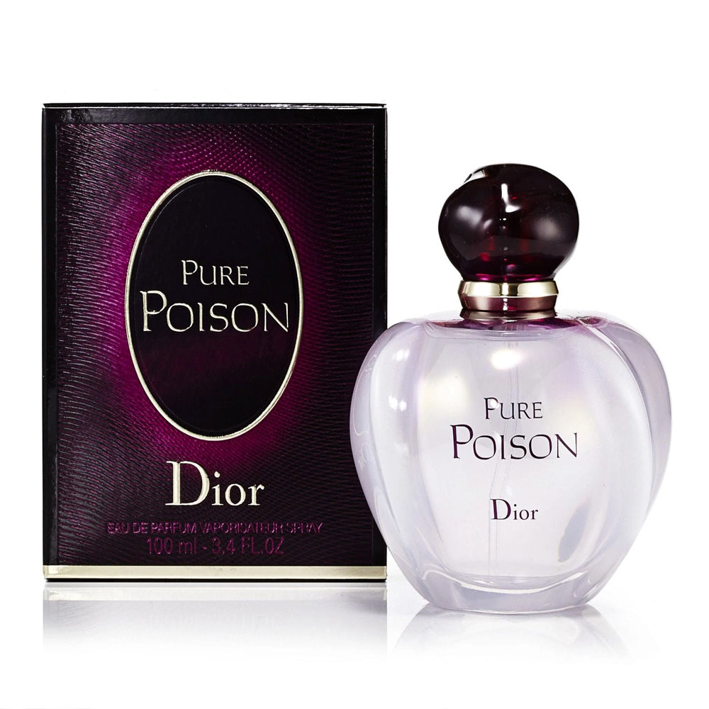 <meta charset="utf-8"><span data-mce-fragment="1">For the seductress within, here's a fragrance for a new generation of seductress. Pure Poison is a modern floral based on a white flower bouquet, infused with fresh amber. A radiant scent, it emits both purity and seduction with a first impression of soft flowers and the lingering allure of woody-amber and sexy musks.</span><br data-mce-fragment="1"><br data-mce-fragment="1">Notes: <span data-mce-fragment="1">Sweet Orange, Bergamot of Calabre, Mandarin of Sicily, Orange Flower, Jasmine Sambac LMR, Hydroponic Living Gardenia, Sandalwood, White Amber, Musks.</span>