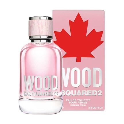 Dsquared2 Wood by Dsquared2 Perfume. Reconnect with nature and be inspired by the elements any time you spritz on Dsquared2 Wood, a rejuvenating women's fragrance. This delightful perfume boasts floral, fruity and woody accords for a bright and luminous scent you'll feel joyous wearing during the spring and summer months. Top notes of raspberry leaf and mandarin orange combine with lily-of-the-valley and magnolia to create a magical bouquet that's as timeless as it is refreshing. Meanwhile, middle notes of osmanthus and lush jasmine further expand the feminine atmosphere, while notes of ambroxan, cedar and various white woods lend their soft, smooth qualities to the mix for a gentle, charming aroma you can feel comfortable and luxurious wearing any time of day or night.

This mesmerizing 2018 perfume was released by Canadian-born fragrance company Dsquared2, known around the world for its grandiose fashion shows and celebrity-adored attire. The brand has launched over 20 unique and distinctive scents, each with their own story to tell.