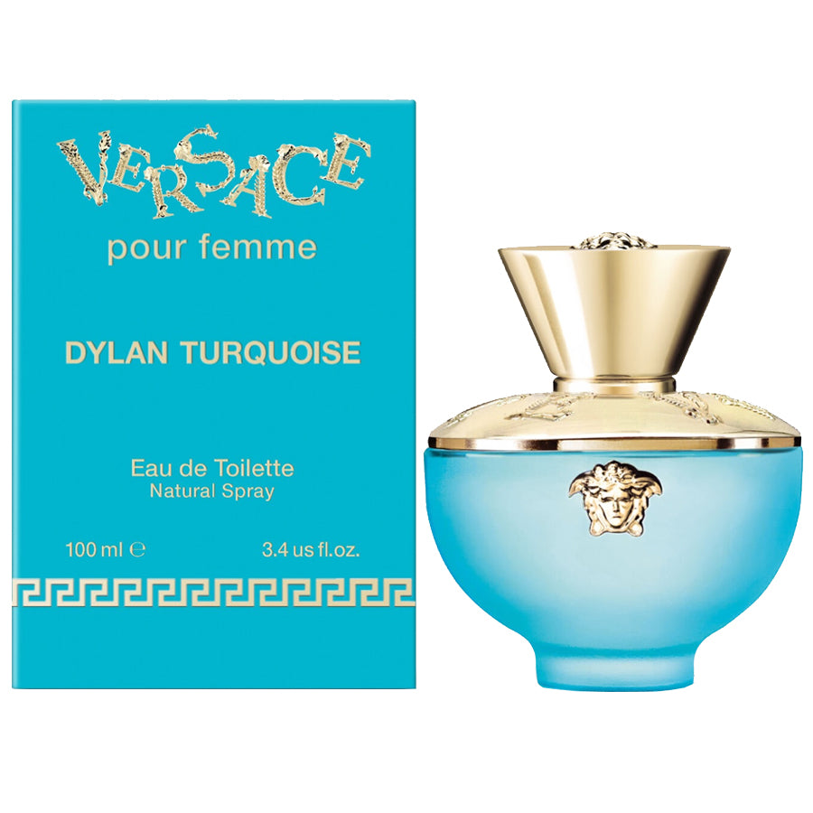 <p>Versace Dylan Turquoise for women is a truly luxurious fragrance boasting a sophisticated and exclusive blend of zesty lemon primofiore essence, succulent guava, and exotic musks. A rich fusion for those seeking to express their unique taste for the finer things in life.</p>