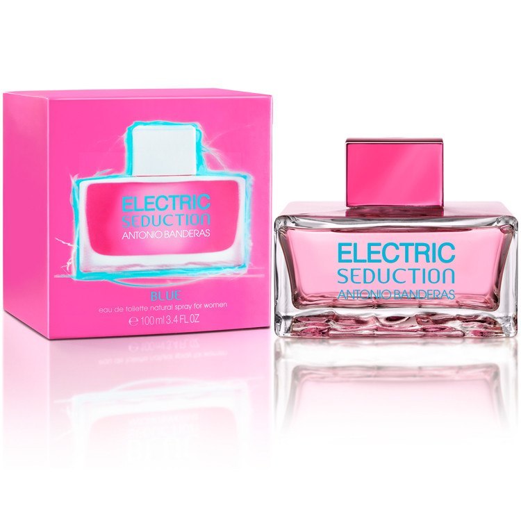 <p>Electric Blue Seduction for Women by Antonio Banderas is a Floral Fruity fragrance for women. This is a new fragrance. Electric Blue Seduction for Women was launched in 2013. Top notes are citruses, exotic fruits and fruits; middle note is flowers; base notes are patchouli and musk</p>