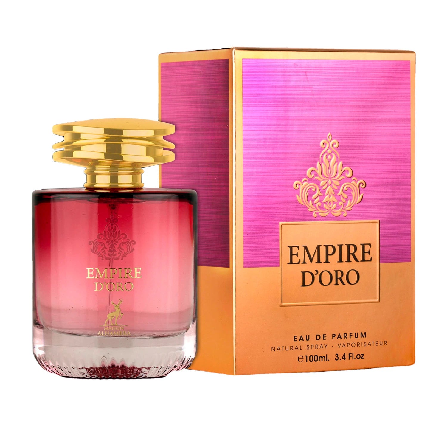 <p><em>INSPIRED BY </em><strong>PACO RABANNE LADY MILLION EMPIRE</strong></p>
<p>Empire D'oro Perfume by Maison Alhambra is a luxurious scent for women, inspired by the classic Paco Rabanne Lady Million Empire. Enjoy an unmistakably similar fragrance without the expensive price tag. A perfect alternative for those seeking an iconic aroma.</p>
<p><strong><br></strong></p>