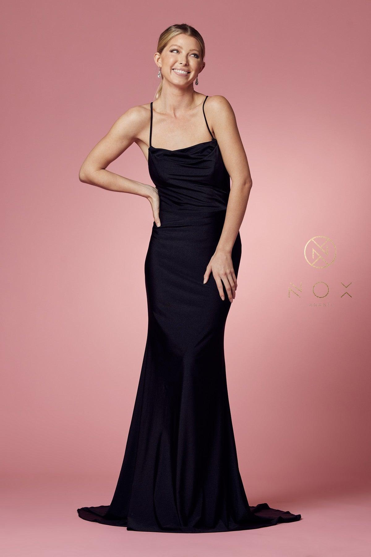 <p> </p> <p><span style="font-weight: 400;">We have the perfect prom dress for you! This elegant prom dress makes a splash on the sidelines of formal events with its classic color and timeless elegance. Tailored to be universally flattering, it has a straight neckline that accentuates your figure naturally. Sleek and sexy while still being demure enough for an interview or walking down the runway. This stylish, versatile dress is just what you need.</span></p> <p><br>Closure : Corset Back</p> <p>Length : Full Length</p> <p>Sleeve Style : Spaghetti Strap</p> <p>Color : Black, Cobalt Blue, Emerald Green</p> <p>Sizes : 2, 4, 6, 8, 10, 12, 14, 16</p> <p>Fully Lined</p> <p>Occasion : Formal, Prom, Homecoming</p>