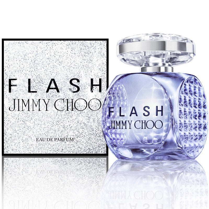 Introduced in 2013. Anticipation. Excitement. The cool rush of power a woman feels when dressed in a pair of sexy shoes. Introducing FLASH, the second fragrance from Jimmy Choo. Embodying the thrill of the red carpet and the glamour of dressing up, it is the latest must-have accessory for the Jimmy Choo woman. Pink pepper, tangerine and strawberry open the fragrance with a fresh, sparkling introduction. Heart notes of strong, exotic white flowers reveal a sexy character. A base of white powdery woods leaves a lasting impression, both seductive and sensual.<br><br>Notes: pink pepper, tangerine, strawberry, tuberose, jasmine, white lily, heliotrope, white woods.