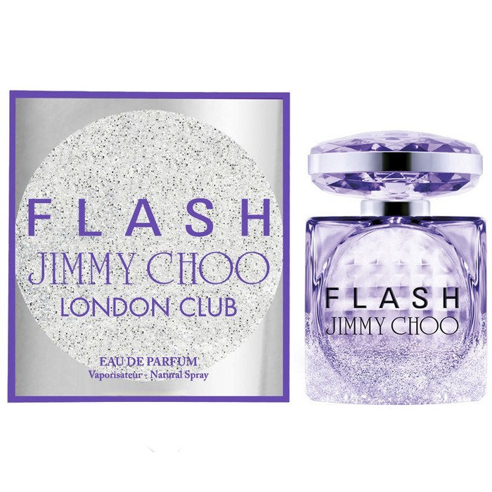 Introduced in 2014. Jimmy Choo launches Flash London Club, a limited edition flanker of Flash from 2013 signed by Christine Nagel. It is said to embody the spirit of the London party scene, night clubs and entertainment, since London is one of the focal points of electronic music.<br><br>The composition is a modern floral - fruity with a musk base and it apparently develops as the music at a party: starting fresh and sparkling with notes of bergamot and lychee, its heart beating with major tunes of tuberose that is "outrageously attractive", descending into a soft and powdery base of blonde woods and musk.<br><br><iframe width="560" height="315" src="//www.youtube.com/embed/b3nCLPDgPX0" frameborder="0" allowfullscreen=""></iframe>