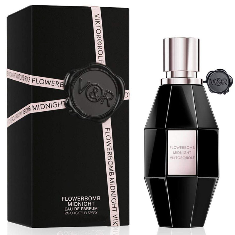 Fragrance Family: Floral

Scent Type: Warm Floral

Key Notes: Black Currant, Night Blooming Jasmine, Musk

Fragrance Description: Anything is possible at midnight. Unleash a new sensuality with Flowerbomb Midnight. Sparkling blackcurrant and night-blooming jasmine are surrounded by intimate musk and pomegranate, and sensual peony and vanilla to create the most mysterious floral sensation.