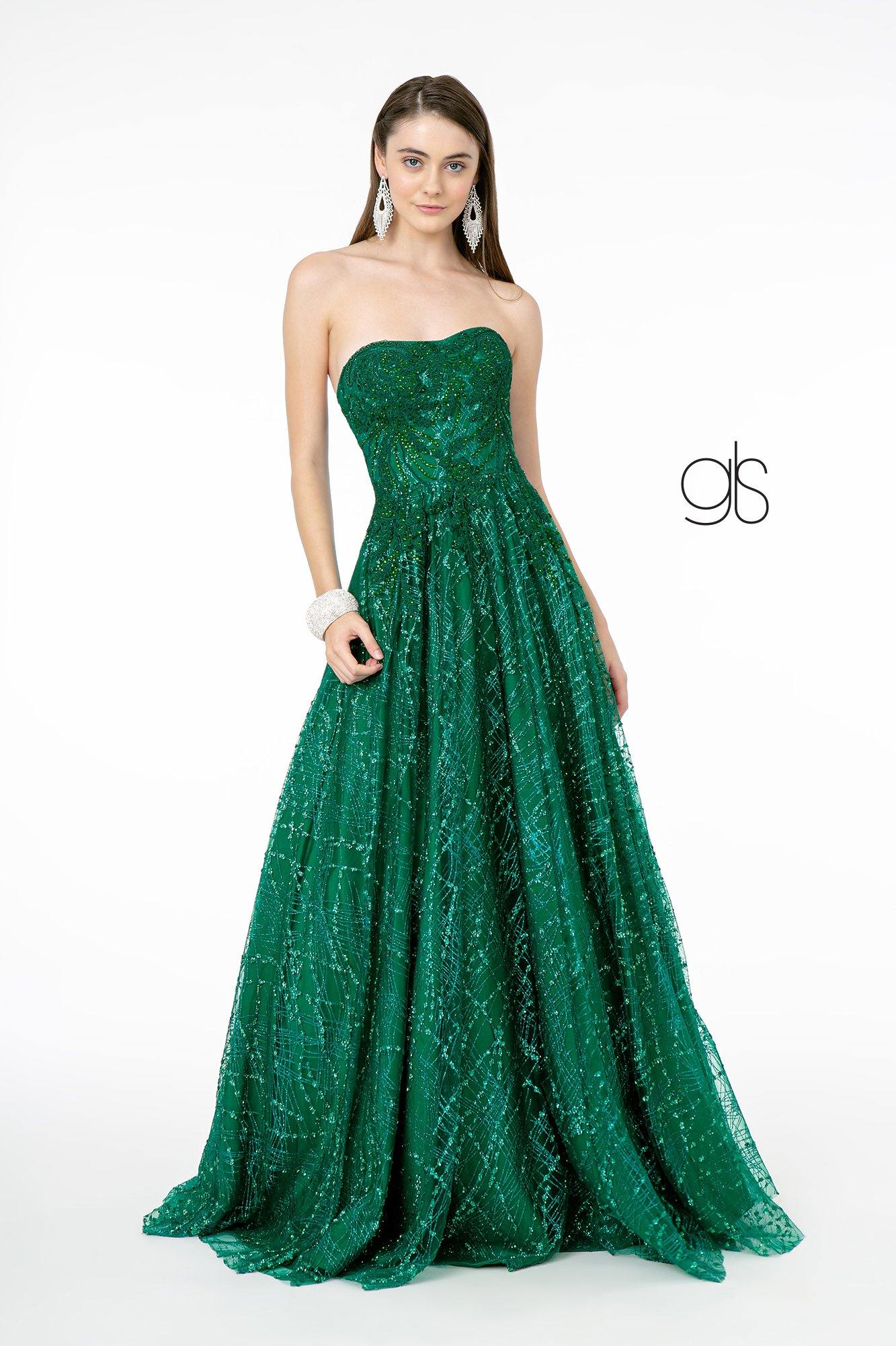 <p> </p> <p>This stunningly gorgeous long prom dress features a strapless sweetheart neckline. Floor length sparkling A-line gown. This dress is perfect for any special occasion.<br></p> <p> </p> <p>Fabric : Mesh</p> <p>Closure : Back Zipper </p> <p>Length : Floor Length</p> <p>Sleeve Style : Strapless</p> <p>Matching Complimentary Shawl is Included</p> <p>Colors : Green, Rose Gold, Silver</p> <p>Sizes : XS, S, M, L, XL, 2XL, 3XL</p> <p>Fully Line</p> <p>Soft Cup Inserts</p> <p>Occasion : Formal, Prom, Homecoming, Evening Party</p> 