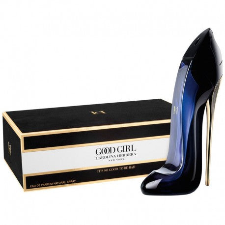 Good Girl by Carolina Herrera is for the girl next door who believes that it?s amazing to be bad. It is for the enigmatic lady who is bold yet mysterious, audacious yet charming. Introduced in 2016, this sensuous Eau de Parfum is a gorgeous blend of oriental fragrances. Top notes of Almond and Coffee give way to a heart of exotic Jasmine Sambac and Tuberose. The depth of Cocoa, Tonka Beans, Vanilla, and Sandalwood, round off the distinctive base note.