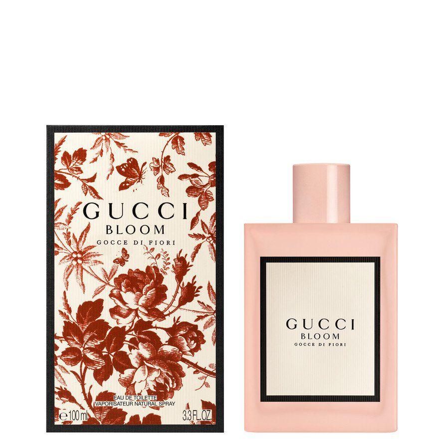 Nascent light outlines freshly formed colors, circled in crisp, fragranced air, sound tracked with the melody of the new season. A flower's petals unfurl for the first time, the rhythmic hum of bees, the earth glossy with dew. Presenting Gucci Bloom Gocce di Fiori, the new scent from the Gucci Bloom family that encapsulates the scenes and senses of Spring. Blended to convey the budding first days of the season, and the heightened rush of promise in everything new, Gocce di Fiori is a delicate Eau de Toilette rendition of the original Gucci Bloom fragrance. Ethereal and soft like the raindrops that fall in Spring, Gucci Bloom Gocce di Fiori is a light, fresh version of the original scent. Delicately perfuming the skin, the fragrance is reflected in its Italian name 'Gocce di Fiori', meaning flower drops. Gocce di Fiori is blended by master perfumer Alberto Morillas, who also created the other Gucci Bloom scents from the idea of Gucci's creative director Alessandro Michele. Instead of a classical fragrance pyramid construction of top, heart and base notes, Gucci Bloom Gocce di Fiori opens fully at once with a trio of highly concentrated noble ingredients: Jasmine Bud extract, Natural Tuberose absolute and Rangoon Creeper?the flower that embodies the Gucci Bloom scent story's concept and name, as it changes color from white, gradually darkens to pink then finally to red when it blooms.