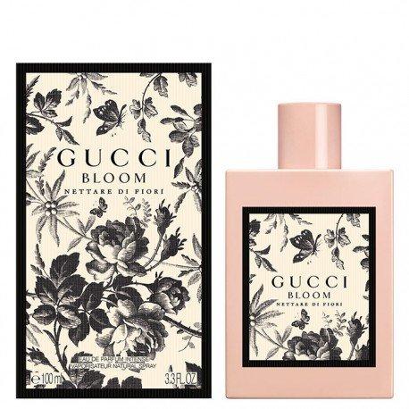 Scent Type: Classic Floral Key Notes: Rose, Rangoon Creeper, Osmanthus About: Intensely sensual and feminine, Gucci Bloom Nettare di Fiori celebrates the intimate and authentic character of a woman. Rose and osmanthus flower resonate in an enigmatic, woodier blend together with the notes of the original Gucci Bloom.