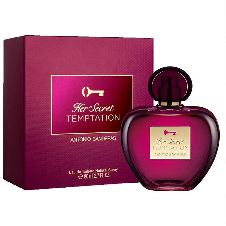 <meta charset="utf-8"><span>Her Secret Temptation Perfume by Antonio Banderas, Antonio banderas created her secret temptation perfume, and it was released in 2017 as a seduc</span><span class="yZlgBd">tive, sweet scent with oriental undertones. The fragrance opens with pink pepper and neroli top notes that cascade into iris, rose, and jasmine heart notes for a floral middle. Base notes combine amber, patchouli, sugar cane, and musk for a sensual finish.</span>