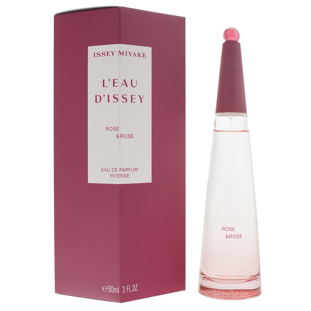 L'eau D'issey Rose &amp; Rose Perfume by Issey Miyake, Walk into a dreamy garden fantasy every time you spray a little L'eau D'issey Rose &amp; Rose on your skin. This alluring women's fragrance combines floral, fruity, spicy and aromatic accords for a rich and seductive scent that appeals to the nature lover in everyone. Top notes of pear, raspberry and pink pepper set the soul alight with their bold, bright and infectious vibrancy. Adding to the mix are heart notes of osmanthus, rose and specialty Bulgarian rose, which present some of the finest essences collected from the wild beyond. Finally, base notes of amber, cashmere wood and patchouli create a soft, warming blanket that wraps the wearer into a sensual haze, for an altogether mesmerizing olfactory experience you'll want to indulge in day after day.