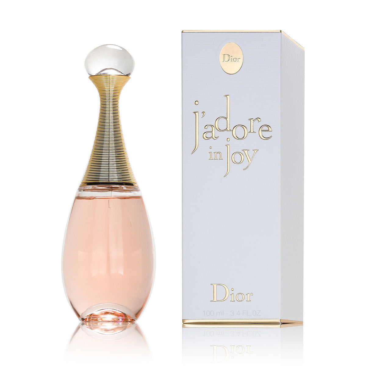 Jadore In Joy Perfume by Christian Dior, Released in 2017, J’Adore in Joy is part of the J’Adore fragrance collection. Developed in celebration of joy and the love of life. This salty floral treat opens with salt’s savory notes which offers an intriguing effect of the overall scent. It provides a pleasing balance to the heart tones of rich, banana-accented ylang-ylang essence and the rejuvenating, intense aroma of jasmine sambac. Neroli brightens the scent with hints of honey blossom and a touch of bitter orange. Base notes of ripe peach deliver a luscious, sensual conclusion to this enduring scent.