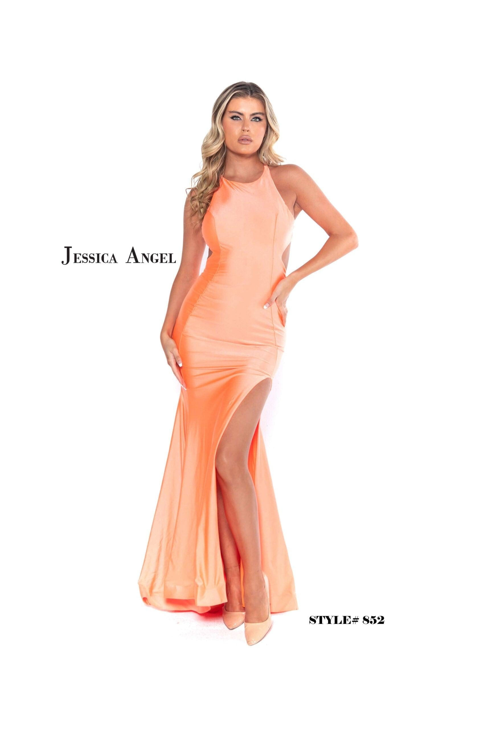 <p><span style="font-weight: 400;" data-mce-style="font-weight: 400;">A high neckline halter jersey mermaid <span data-mce-fragment="1">gown with open back and side slit. T</span></span><span style="font-weight: 400;" data-mce-style="font-weight: 400;">his long formal dress will have heads turning. Take on any event with style and grace in our full-length plus size evening gown!</span></p> <p> </p> <p>Fabric : Jersey</p> <p>Zipper Back</p> <p>Length : Full Length</p> <p>Sleeve Style : Halter</p> <p>Color : Light Coral</p> <p>Sizes : XXS, XS, S, M, L, XL, XXL, 3XL, 4XL, 5XL, 6XL, 7XL</p> <p>Lined</p> <p>Occasion : Formal, Evening Party, Bridesmaid, Homecoming, Wedding Guest, Red Carpet, Pageant</p>