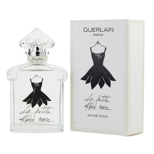 <span data-mce-fragment="1">As chic and versatile as the classic little black dress, this crisply feminine floral fragrance from Guerlain puts a sophisticated spin on your beauty routine. Introduced in 2015, La Petite Robe Noire Eau Fraiche celebrates your stylish spirit with sparkling top notes of mandarin orange and sweet, smooth bergamot. A hypnotic heart of almond blossom and Turkish rose lend complexity and allure to this eau de toilette, leading to a lingering base of delicate white musk that surrounds you with a subtle scent throughout your day.</span>