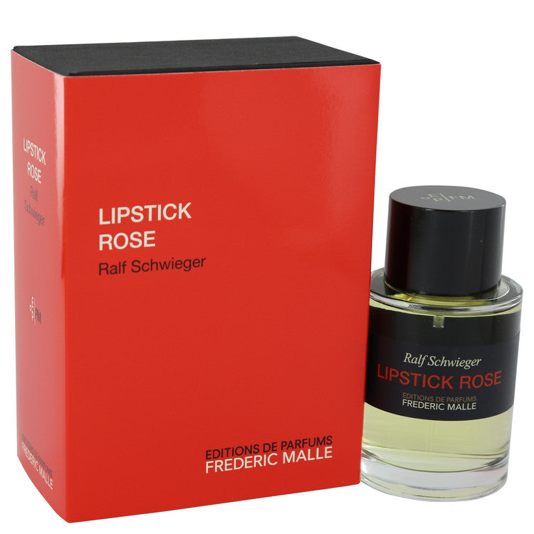 Lipstick Rose by Frederic Malle Perfume. Launched in 2000, Lipstick Rose is a fresh and powdery aroma for women. This sensual fragrance is memorable and sweet with essences of light florals and fruit. The scent includes a delicate combination of citrusy grapefruit and rose. Violet permeates the heart, and the perfume dries down into a warm, deep base of amber, musk, vetiver and vanilla. The nose behind this scent is Ralf Schwieger.

In 2000, designer Frederic Malle established his own fragrance house. Born in Paris in 1962, Malle spent his life surrounded by the fragrance industry. His family was well-established in the perfume world including his grandfather who formed the perfume division of Christian Dior.