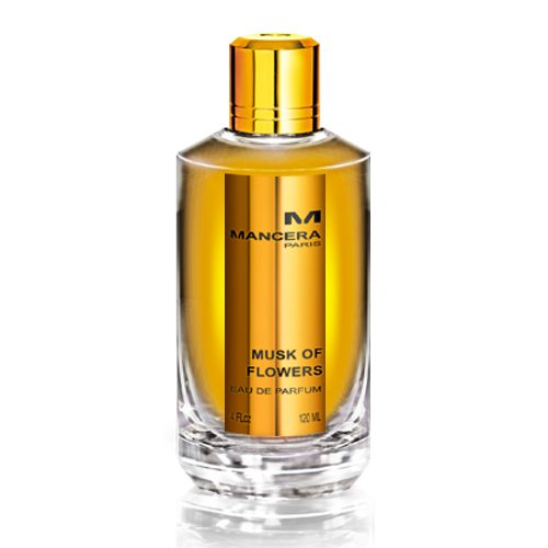 Mancera Musk of Flowers Perfume by Mancera 4 oz Eau De Parfum Spray for Women. mancera musk of flowers perfume by mancera, this fragrance was created by mancera with perfumer pierre montale and released in 2011. It is a yummy fruity floral perfume with a warm soothing base. A hint of sweetness shows up to add a little more life to the party. The top notes are grapefruit and bergamot. The heart notes are violet, orange blossom, sugar, jasmine, rose loukoum and honeysuckle. The finishing notes are oak moss, sandalwood and white musk.