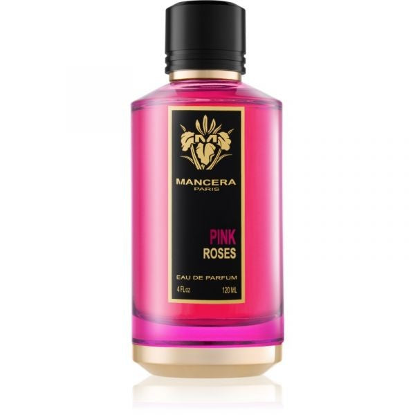 Mancera Pink Roses Perfume by Mancera, When elegant women want to create a lasting impression, the reach for Mancera Pink Roses. This floral-green fragrance launched in 2017 and lights up the room with its innovative blend of luscious accords. Long-lasting with an enormous sillage, this seductive aroma weaves itself seamlessly throughout your surroundings, turning all eyes towards you. The captivating blend of green notes, Bulgarian rose, Calabrian Mandarin and bergamot lead off as the top notes. Following closely behind them are the succulent heart notes of pear, patchouli, violet and Moroccan rose. White musk and ambergris provide the aromatic base notes to this delightful fragrance.