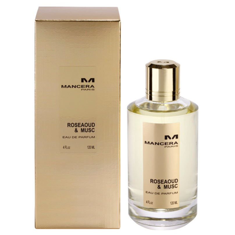 Mancera Roseaoud &amp; Musc Perfume by Mancera, Straightforward yet richly captivating, Mancera Roseaoud &amp; Musc is a woody-floral fragrance for men and women, initially released in 2011. The aptly-titled scent speaks for itself with high-quality raw ingredients that combine into a warm, thrilling experience. A spicy blend of top notes offers an exhilarating opening that soon blossoms into the beauty of rose, saffron and jasmine in the fragrance’s heart. Agarwood enshrouds this accord, together with white musk and sandalwood, providing deep comfort and longevity to enjoy all day, especially in the cooler months.