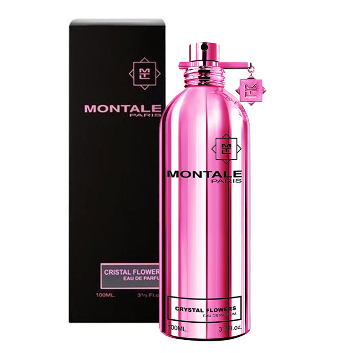 Crystal Flowers is a shared / unisex perfume by Montale. The fragrance was created by perfumer Pierre Montale. Roses from the Dades valley and refreshing Italian Mandarins combined with Lily of the valley, White musk and Ambergris in a very soft and sensual oriental floral.