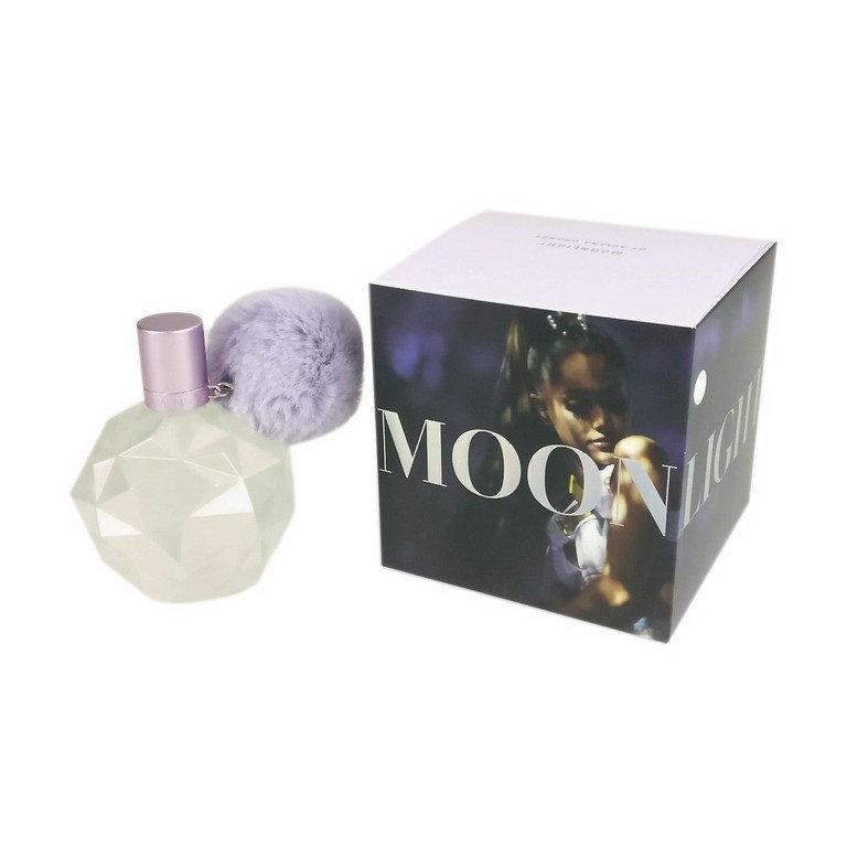Be captivated by Moonlight, the inspiring new fragrance from Ariana Grande. Seductive. Confident. Inspiring.<br>Top: Rich Black Currant, Juicy Plum<br>Mid: Fluffy Marshmallow, Fresh Peony<br>Base: Creamy Sandalwood, Black Amber, Sensual Vanilla