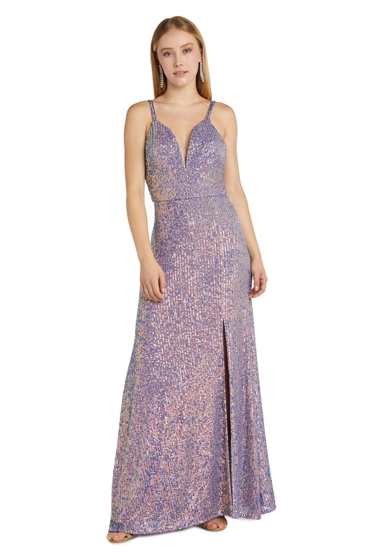 You'll be glamorous to the max in this stunningly gorgeous long dress. This spaghetti strap long gown is made of sequins material with sexy high slit. This dress is perfect for any special occasion so you can feel confident, glamorous, and comfortable in this elegant design.
<p> </p>
<p> </p>

<p><br></p>
Fabric : Sequins<br data-sanitized-data-mce-fragment="1" data-mce-fragment="1"><br data-sanitized-data-mce-fragment="1" data-mce-fragment="1">Zipper Back<br data-sanitized-data-mce-fragment="1" data-mce-fragment="1"><br data-sanitized-data-mce-fragment="1" data-mce-fragment="1">Length : Full Length<br data-sanitized-data-mce-fragment="1" data-mce-fragment="1"><br data-sanitized-data-mce-fragment="1" data-mce-fragment="1">Sleeve Style : Spaghetti Strap<br data-sanitized-data-mce-fragment="1" data-mce-fragment="1"><br data-sanitized-data-mce-fragment="1" data-mce-fragment="1">Colors : Rose/Lilac, Merlot, Black Multi<br data-sanitized-data-mce-fragment="1" data-mce-fragment="1"><br data-sanitized-data-mce-fragment="1" data-mce-fragment="1">Sizes : 0, 1, 3, 5, 7, 9, 11, 13, 15<br data-sanitized-data-mce-fragment="1" data-mce-fragment="1"><br data-sanitized-data-mce-fragment="1" data-mce-fragment="1">Fully Lined<br data-sanitized-data-mce-fragment="1" data-mce-fragment="1"><br data-sanitized-data-mce-fragment="1" data-mce-fragment="1">Occasion : Prom, Formal, Evening Party, Homecoming, Wedding Guest, Red Carpet, Pageant<br data-sanitized-data-mce-fragment="1" data-mce-fragment="1">