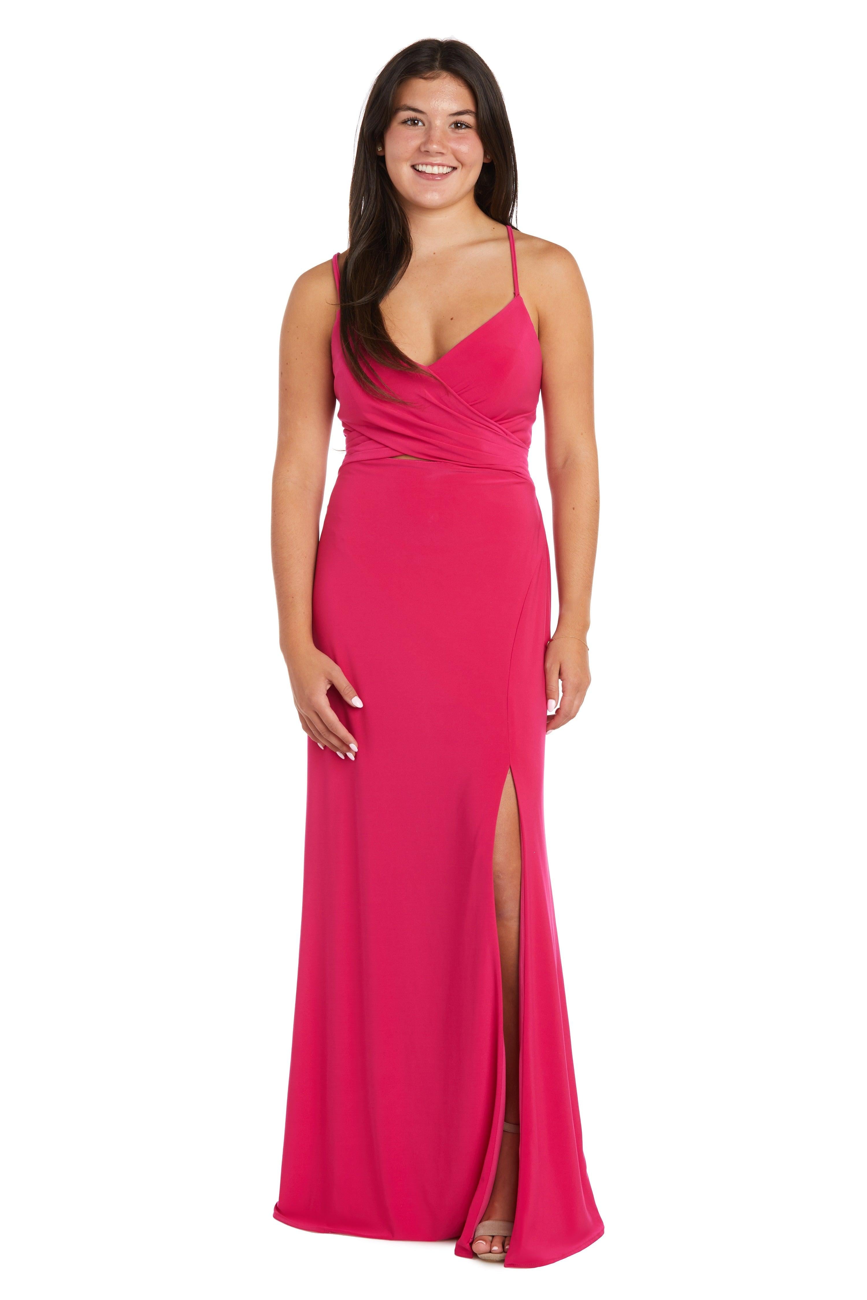 Punctuate your look for an evening of dancing and romance with this stunning gorgeous long prom dress. This spaghetti strap long gown with sexy high slit. Perfect for any special occasion so you can feel confident, glamorous, and comfortable in this elegant design.<br data-mce-fragment="1"><br data-mce-fragment="1"><br data-mce-fragment="1"><strong>Corset, Zipper Back</strong><br data-mce-fragment="1"><br data-mce-fragment="1"><strong>Length</strong> : Full Length<br data-mce-fragment="1"><br data-mce-fragment="1"><strong>Sleeve Style</strong> : Spaghetti Strap<br data-mce-fragment="1"><br data-mce-fragment="1"><strong>Colors</strong> : Hot Pink, Royal Blue<br data-mce-fragment="1"><br data-mce-fragment="1"><strong>Sizes</strong> : 0, 1, 3, 5, 7, 9, 11, 13, 15<br data-mce-fragment="1"><br data-mce-fragment="1"><strong>Fully Lined</strong><br data-mce-fragment="1"><br data-mce-fragment="1"><strong>Occasion</strong> : Prom, Formal, Evening Party, Homecoming, Wedding Guest, Red Carpet, Pageant