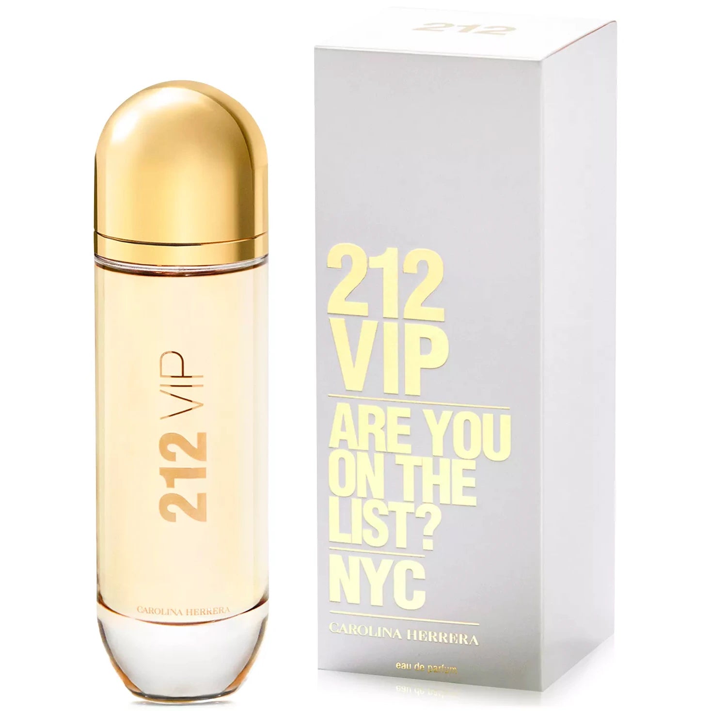 <p data-mce-fragment="1">Indulge in the sweet and exotic scent of 212 VIP EDP for women by Carolina Herrera. This luxurious fragrance combines a woody rum base with notes of passion fruit for a deliciously glamorous aroma. Housed in a gold bottle with a metallic design, it's a modern icon of youth and sophistication.</p>