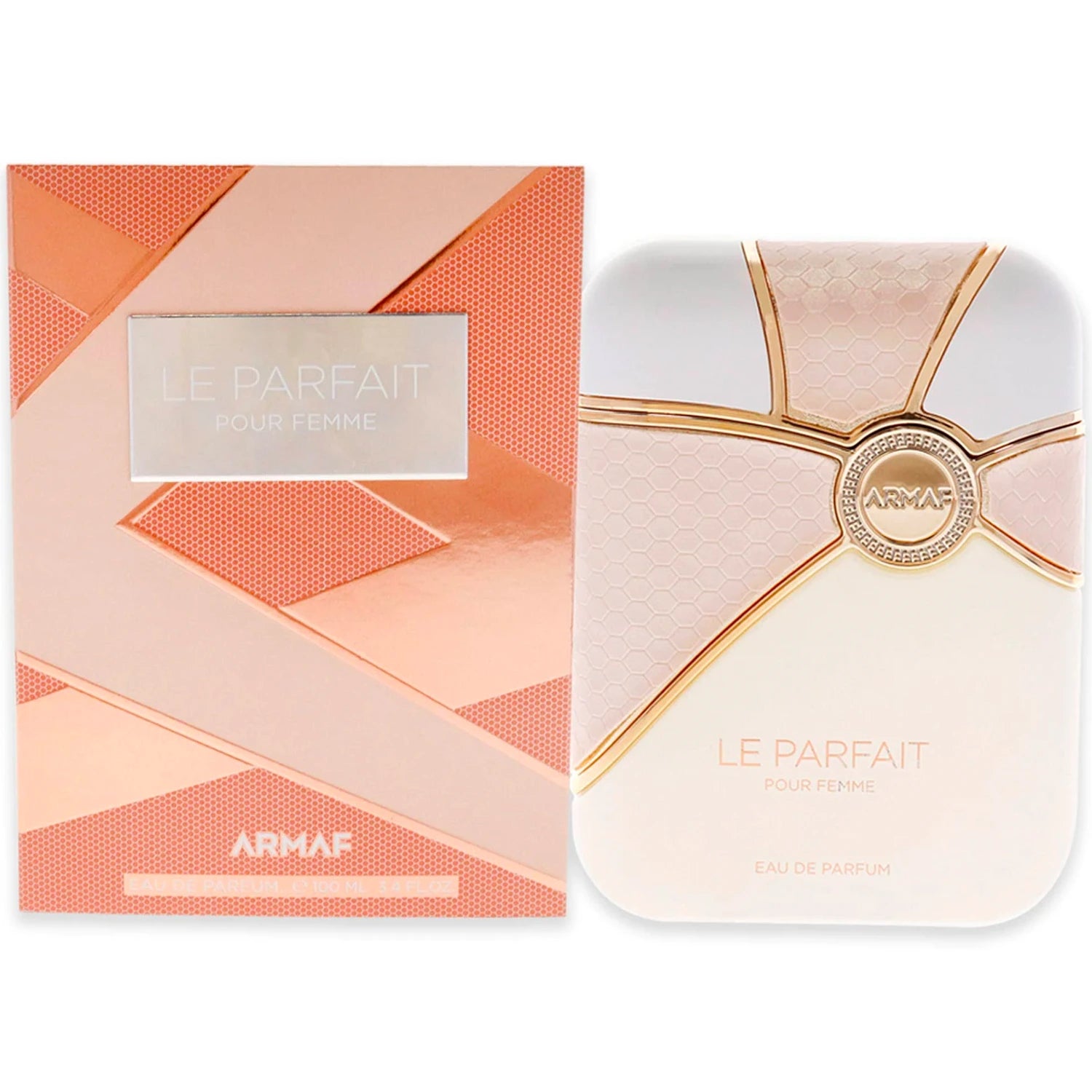 <p><em>﻿INSPIRED BY </em><strong>﻿CREED AVENTUS FOR HER</strong></p>
<p>Unleash your powerful femininity with ARMAF Le Parfait 6.8 oz EDP! This daring floral scent will draw attention with its top notes of Mandarin Orange, Neroli and Jasmine. Lively tuberose, luscious Honeysuckle and dreamy Lily-of-the-Valley make up its heart. Finish with a sensual base of Patchouli, Musk and Amber. Let its energizing aroma transport you to a world of daring femininity!</p>