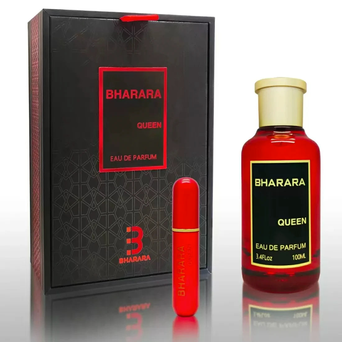 <p>Experience the captivating aura of "Bharara Queen" – a harmonious blend of citrus, florals, and warm undertones. Opening with refreshing notes of bergamot and lemon, this fragrance exudes elegance and femininity with delicate rose accords. Deliciously indulgent layers of caramel and vanilla are complemented by rich, sensual notes of amber and sandalwood. Truly fit for royalty, this scent exudes confidence, grace, and allure.</p>