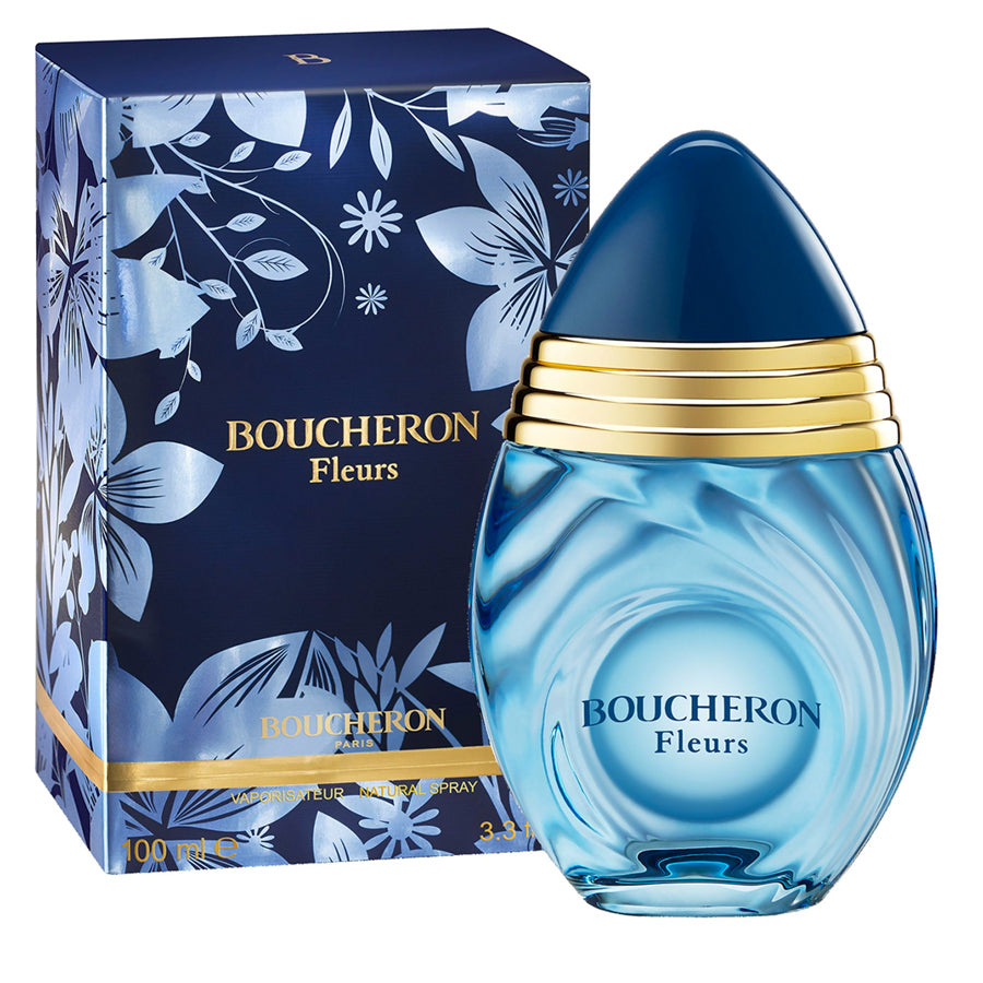 <meta charset="utf-8"><span data-mce-fragment="1">An oriental floral perfume for women, Boucheron Fleurs was launched by Boucheron in 2019. The top layer is refreshing and fruity, blending notes </span><span class="yZlgBd" data-mce-fragment="1">of lemon, mandarin orange and pear. The floral heart moves forward as the fragrance begins to transition and presents frangipani, orange blossom and petalia middle notes.</span>
