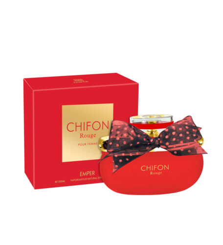 <div class="detail_product_box mb-4" data-mce-fragment="1">
<p data-mce-fragment="1">Pretty and feminine, Chifon Rouge is made to celebrate your uniqueness and outgoingness. With its captivating design and magical scent, beauty has never looked this good.</p>
</div>
<div class="detail_product_box mt-4" data-mce-fragment="1">
<h3 data-mce-fragment="1">NOTES</h3>
<h4 data-mce-fragment="1">HEAD NOTES</h4>
<p data-mce-fragment="1">Grapefruit, Bergamot, Lemon</p>
</div>
<div class="detail_product_box" data-mce-fragment="1">
<h4 data-mce-fragment="1">HEART NOTES</h4>
<p data-mce-fragment="1">Rose, Orange Blossom, Jasmine</p>
</div>
<div class="detail_product_box" data-mce-fragment="1">
<h4 data-mce-fragment="1">BASE NOTE</h4>
<p data-mce-fragment="1">Leather, Praline, Patchouli, Sandalwood, Musk, Cedar</p>
</div>