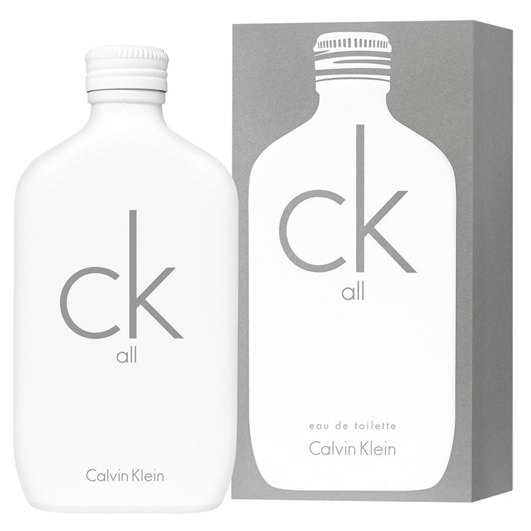 <meta charset="UTF-8"><span data-mce-fragment="1" itemprop="Description">Ck All by Calvin Klein, Ck All is a unisex fragrance that was released in February 2017 and is a refreshing citrus scent perfect for any</span><span data-mce-fragment="1"></span><span id="product-read-more-text-mq1" class="" data-mce-fragment="1">event, day or night. The fragrance opens with the light, crisp notes of mandarin orange, bergamot, and grapefruit blossom. It then transitions to the more floral heart notes of lovely freesia, lily, and exotic jasmine with an intriguing hint of fresh rhubarb. The base notes are warm and earthy with vetiver, musk, and amber to balance and complement the</span><span data-mce-fragment="1"> </span><span data-mce-fragment="1"></span><span data-mce-fragment="1"></span><span id="product-read-more-text" class="" data-mce-fragment="1">brighter notes.<br data-mce-fragment="1"><br data-mce-fragment="1">The fragrance has an enormous sillage so it won’t get lost among other perfumes or colognes, and it is very long-lasting to survive even the longest event. Ck All was created by Alberto Morillas and Harry Fremont for Calvin Klein, an American fashion company famous for its minimalist, classic style. The company created their first fragrance in 1981, and released one of the first ever unisex fragrances in 1994. </span>