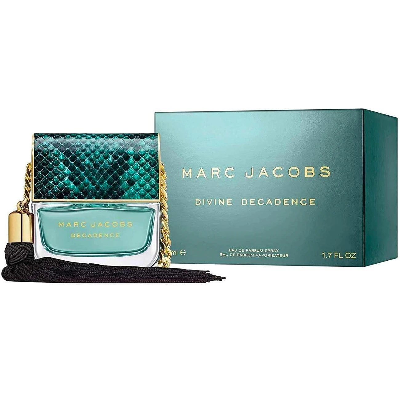 <b data-mce-fragment="1">Divine Decadence</b><span data-mce-fragment="1"> by </span><b data-mce-fragment="1">Marc Jacobs</b><span data-mce-fragment="1"> is a Amber Floral fragrance for women. </span><b data-mce-fragment="1">Divine Decadence</b><span data-mce-fragment="1"> was launched in 2016. Top notes are Champagne, Orange Blossom and Bergamot; middle notes are Honeysuckle, Hortensia and Gardenia; base notes are Vanilla, Saffron and Amber.</span>