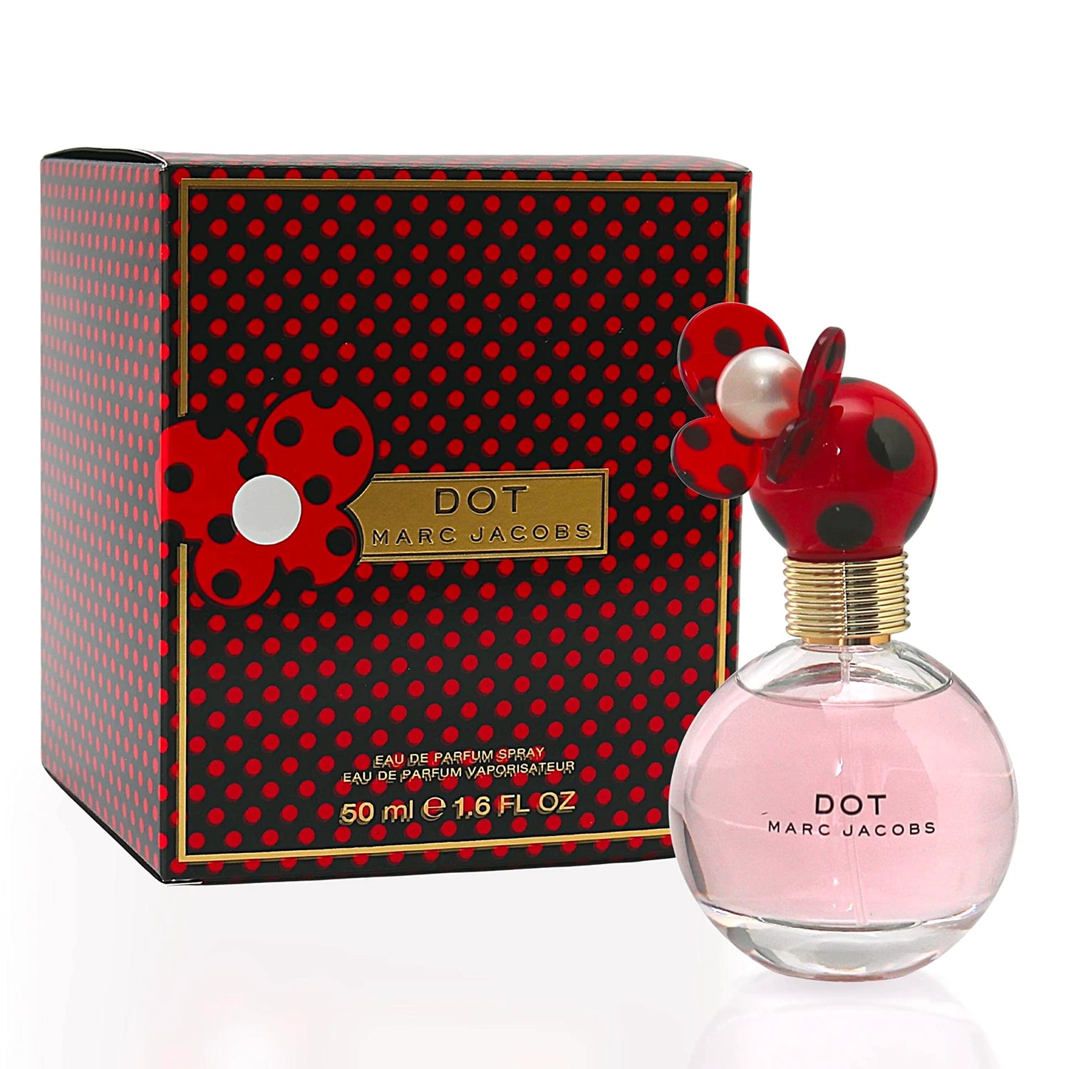 <p><meta charset="utf-8"><span>Marc Jacobs Dot is a Floral Fruity scent for women, released in 2012. Created by Annie Buzantian and Ann Gottlieb, top notes of this scent include Red Berries, Pitahaya, and Honeysuckle; middle notes of Coconut, Jasmine, and Orange Blossom; and a base of Driftwood, Musk, and Vanilla. This modern and characteristic fragrance continues Jacobs’ playful collection with a cheerful blend of petals.</span></p>