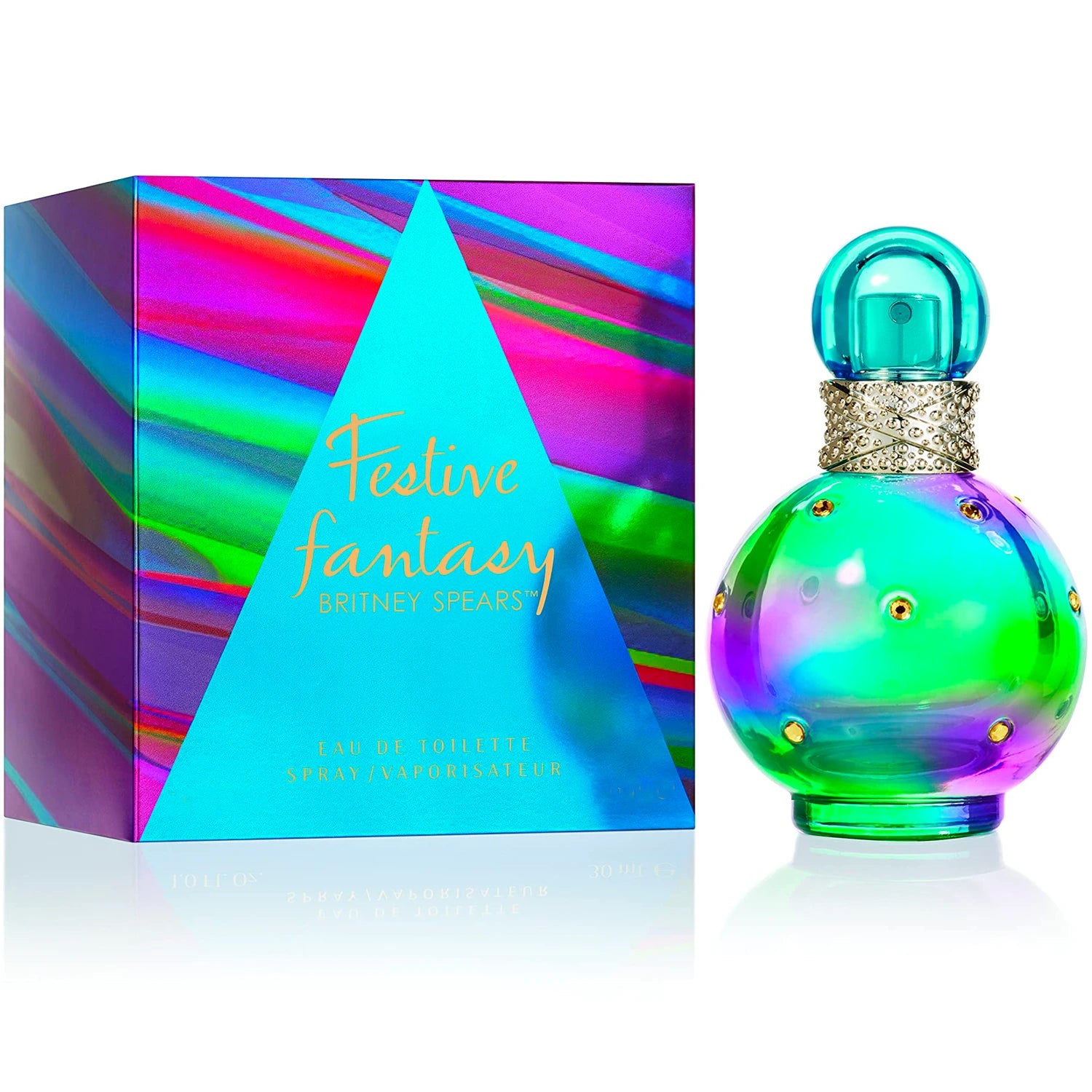 <meta charset="utf-8"><b>Festive Fantasy</b><span> by </span><b>Britney Spears</b><span> is a Floral Fruity fragrance for women. This is a new fragrance. </span><b>Festive Fantasy</b><span> was launched in 2020. Top notes are Dewberry, Sour Cherry and Plum; middle notes are Freesia, Jasmine and Lily; base notes are Sugar, Vanilla, Sandalwood and Musk.</span>
